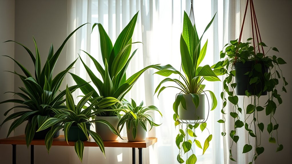 low light indoor plants