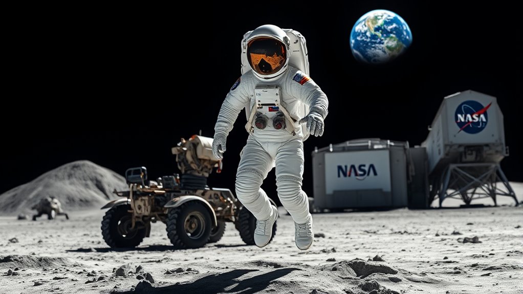 lunar space mission preparation