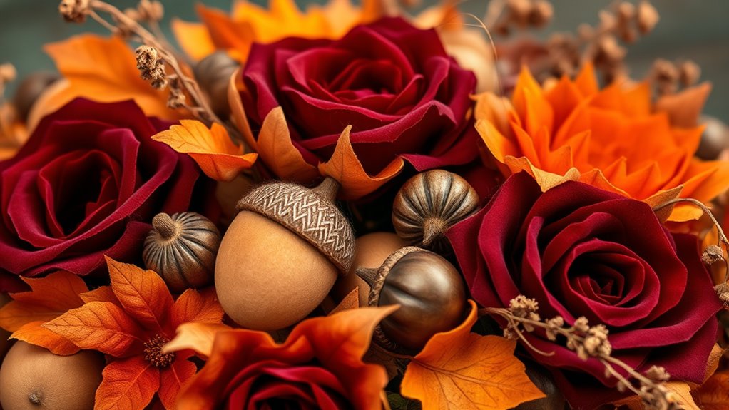 luxurious fall table decor