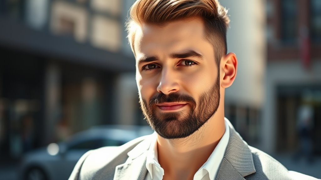 men embrace grooming confidently