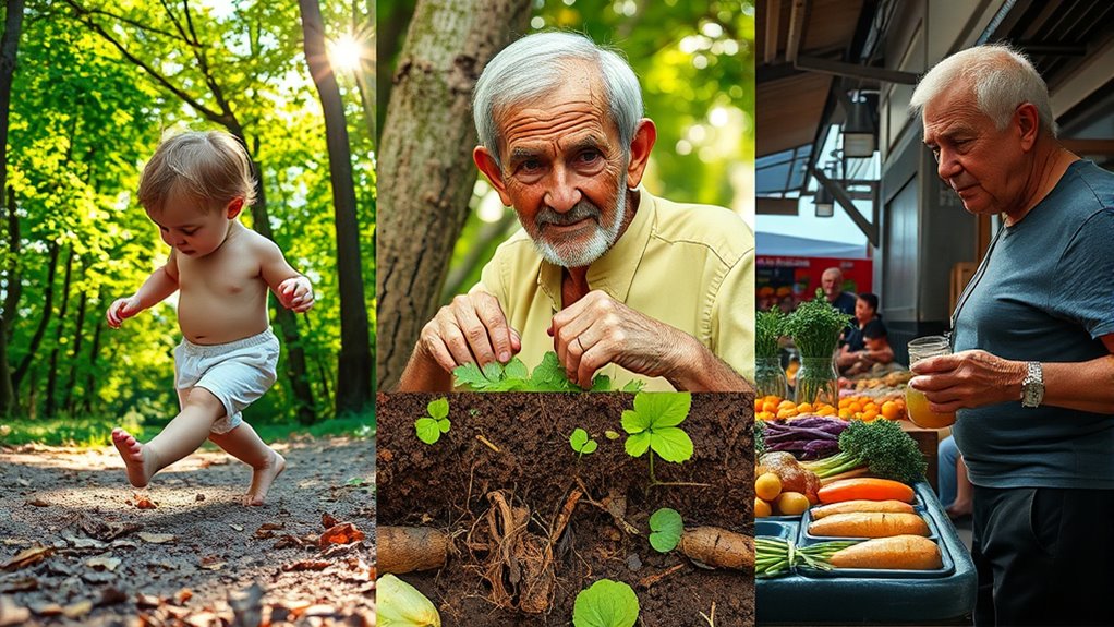 microbiome changes with age