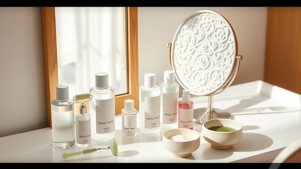 minimalist authentic sustainable beauty