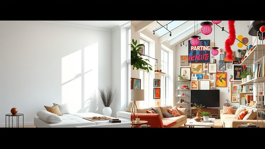 minimalist calm maximalist stimulation