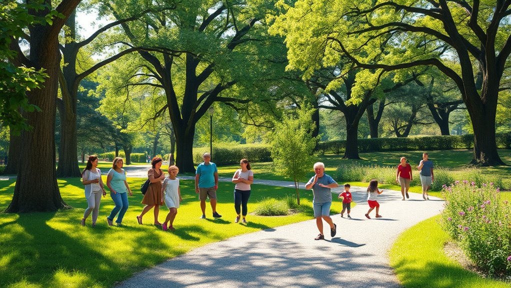 promote equitable green space access