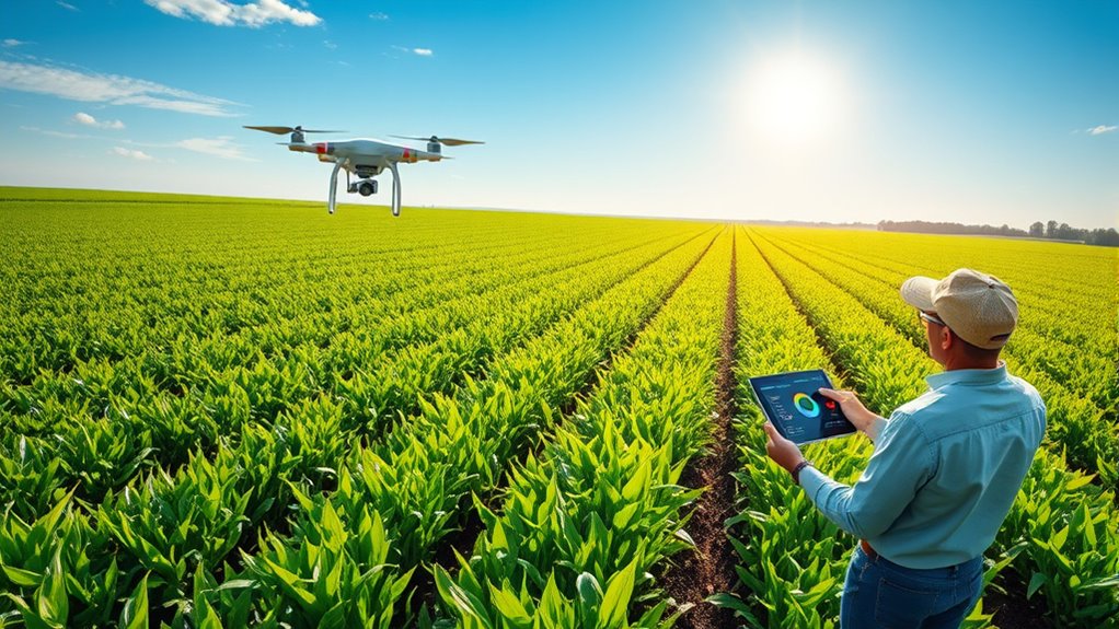 real time precision farming data