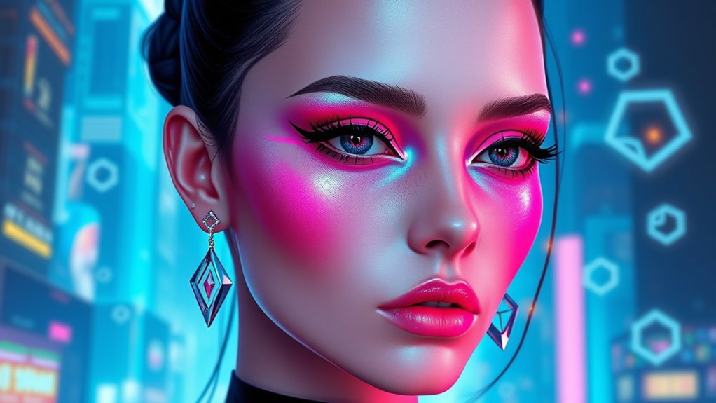 realistic interactive digital beauty