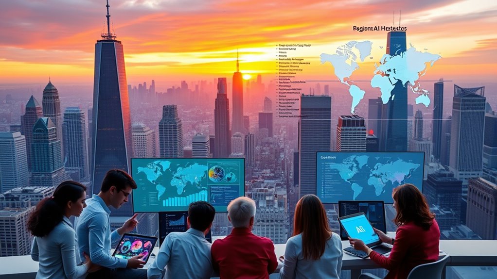 regional and company disparities