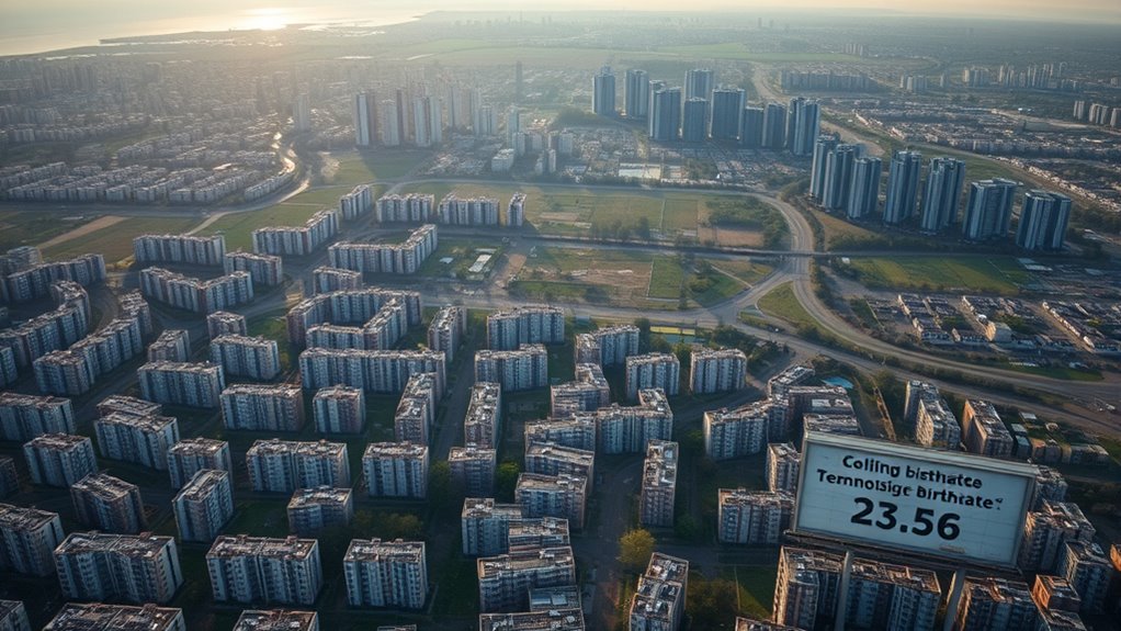 regional fertility rate variations