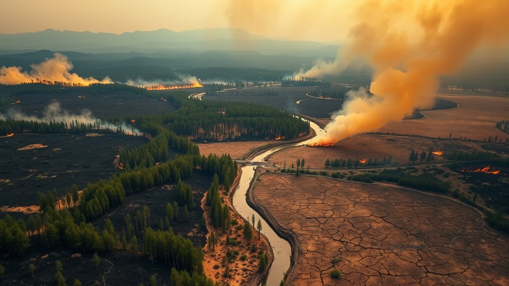 regional wildfire risk variations