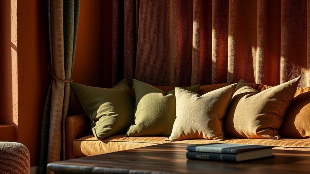 rich earth tone palettes