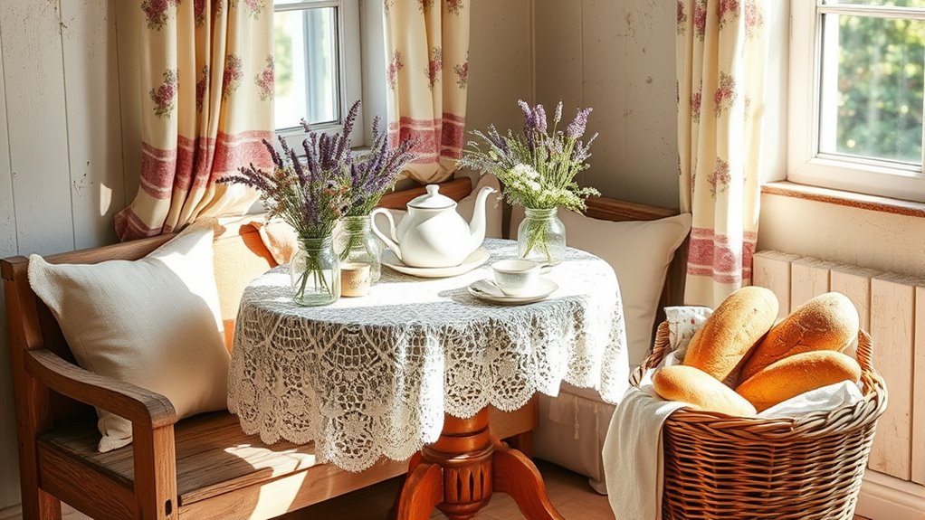 rustic charm with vintage accents