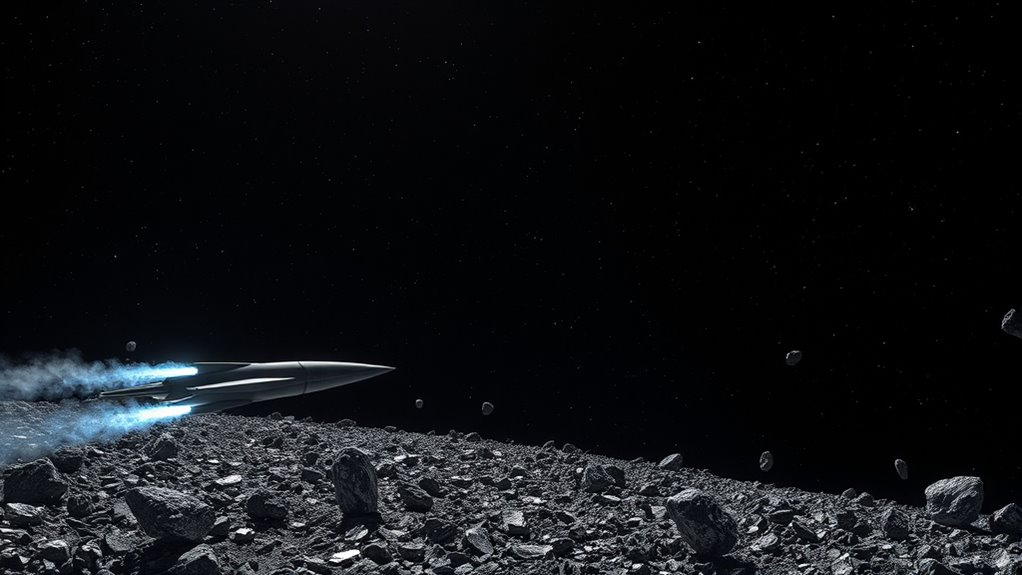 space emissions and mining