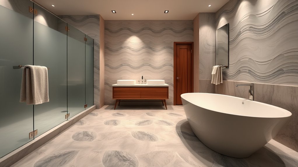 tactile natural luxurious finishes