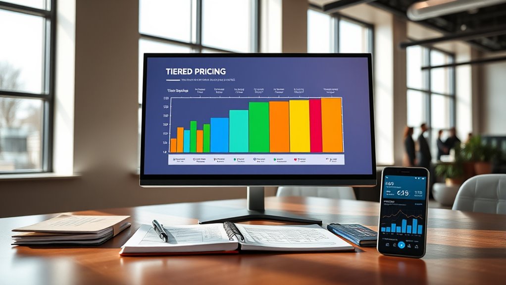 tailored tiered saas pricing