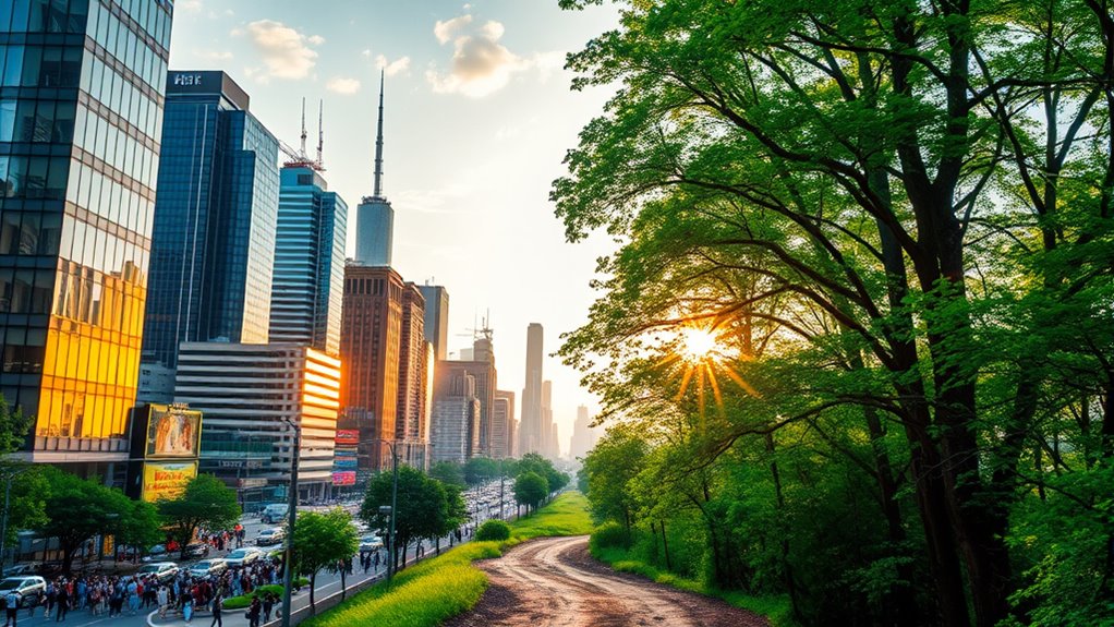 urban advantages and rural limitations