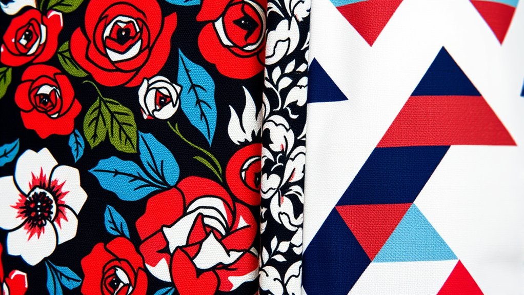 use small matching accents