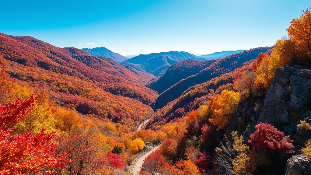 vibrant mountain leaf peeping adventures