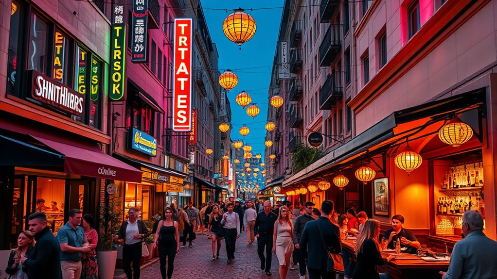 vibrant safe nightlife environments