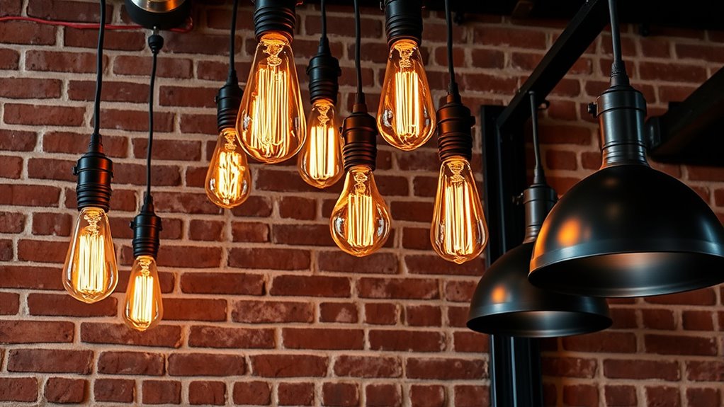 vintage warm glowing illumination