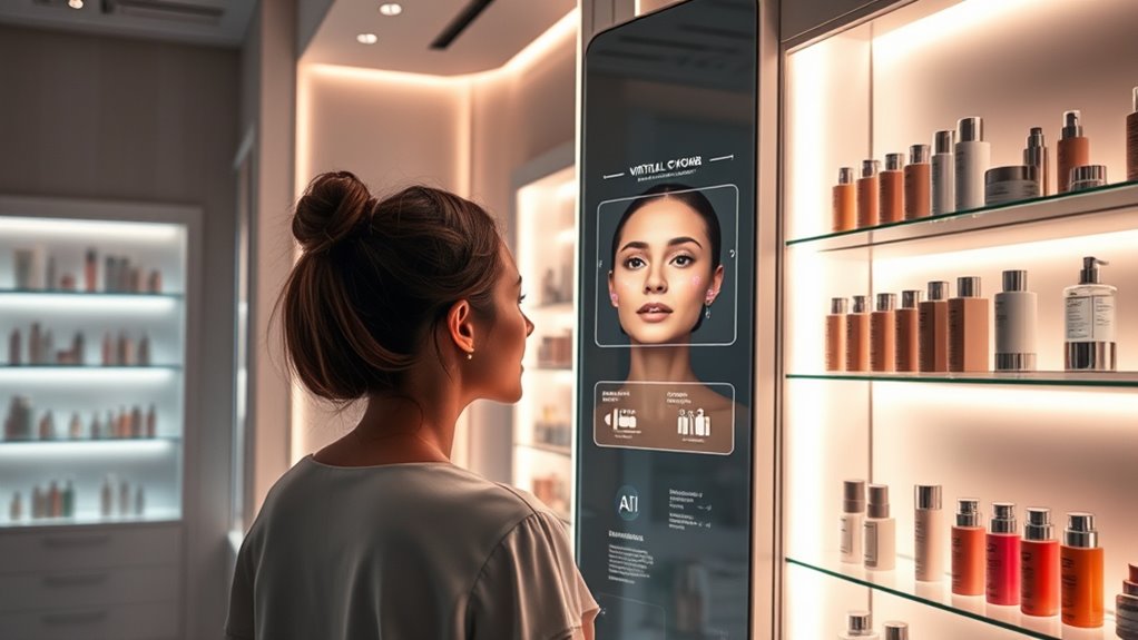 virtual skincare try ons