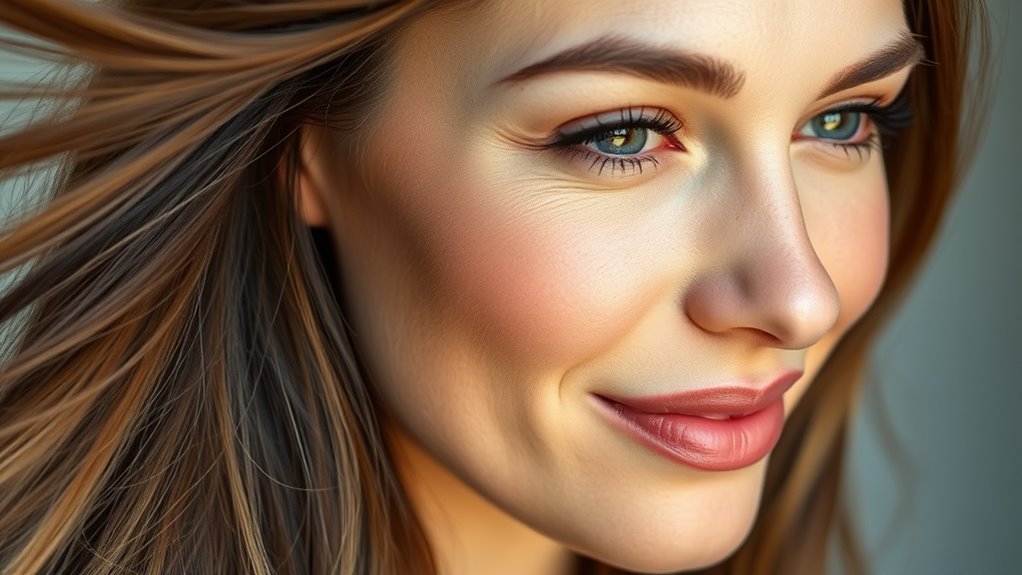 visible skin and hair improvements