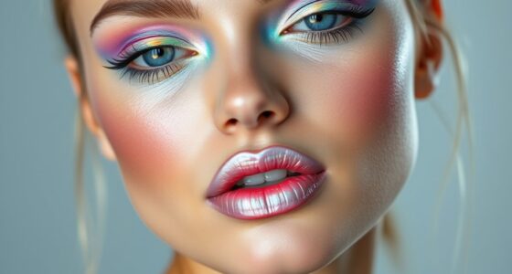 vivid textured glossy finishes