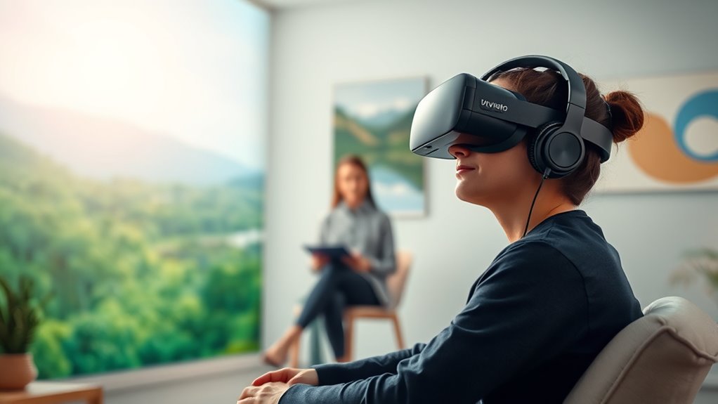 vr reduces anxiety depression