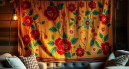 wall hangings enhance coziness