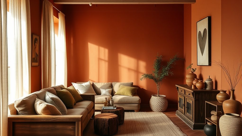 warm natural inviting ambiance