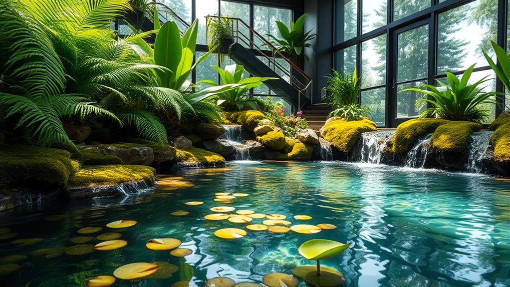 water plants harmony sustainability