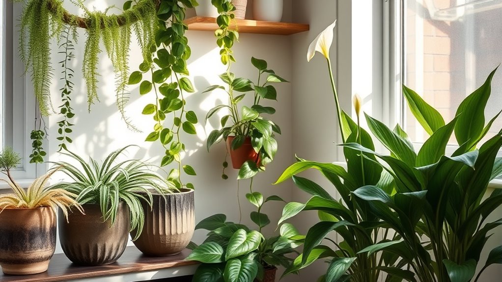 water sparingly indirect light