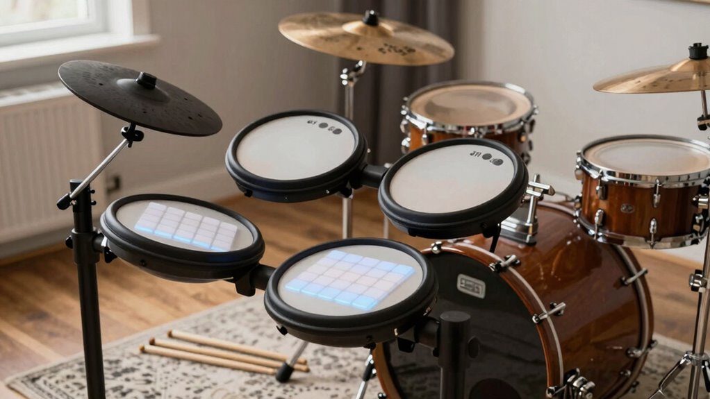 acoustic versus electronic drums