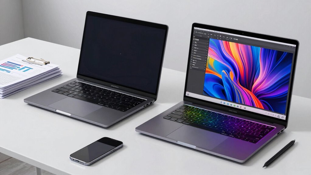 business vs creative laptop features