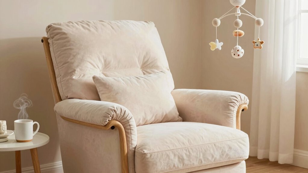 comfortable smooth ergonomic rocking