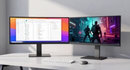 comparison of monitor setups