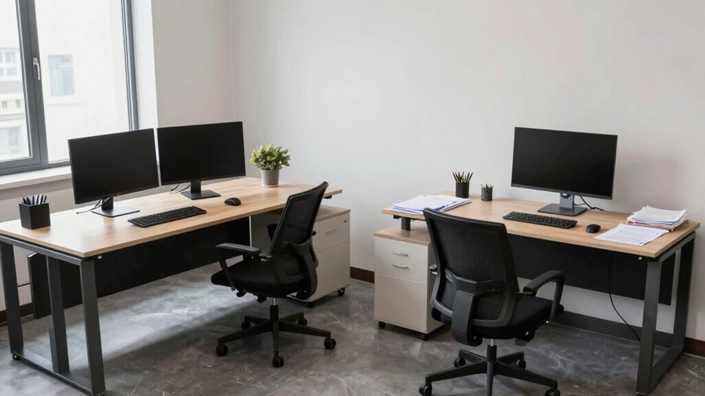 desk shapes and productivity