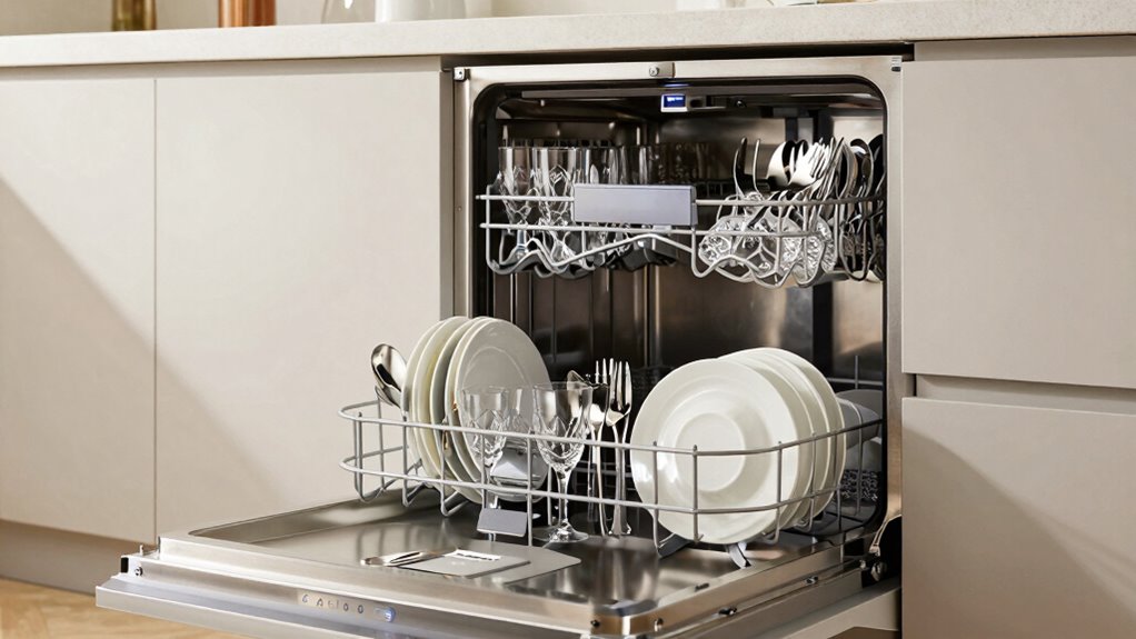 energy efficient quiet dishwashers
