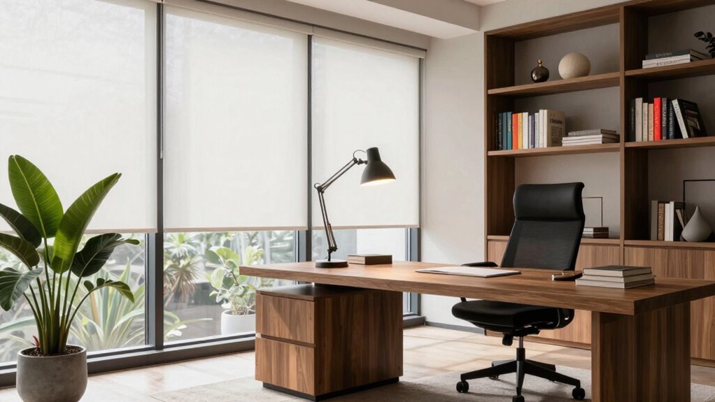 ergonomic natural stress reducing workspace