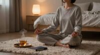 evening mindfulness enhances sleep