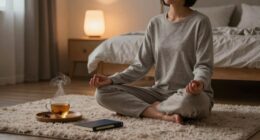 evening mindfulness enhances sleep