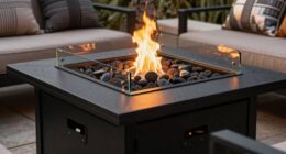 features of fire pit tables