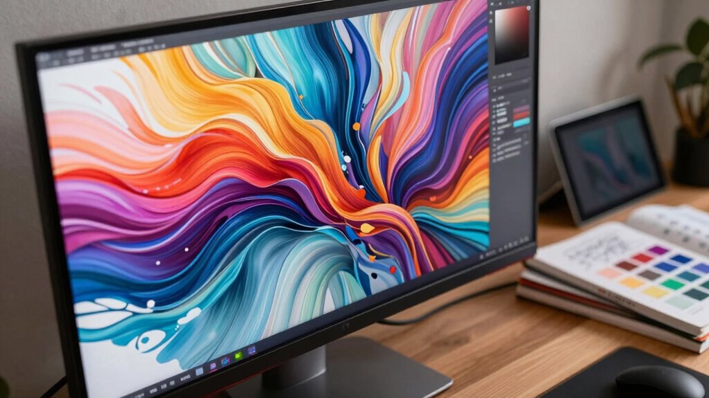 high resolution creative display