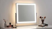 illuminated makeup reflection