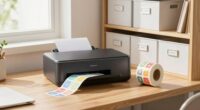 label printers organize spaces
