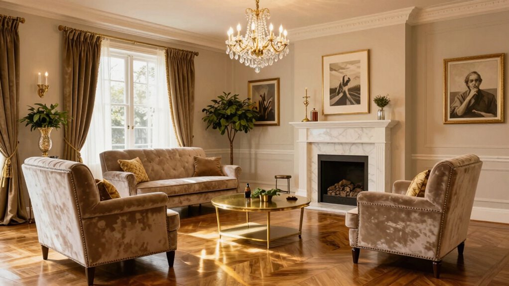 luxury touches and accents