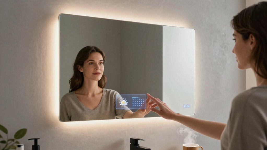 smart mirrors enhance morning routines