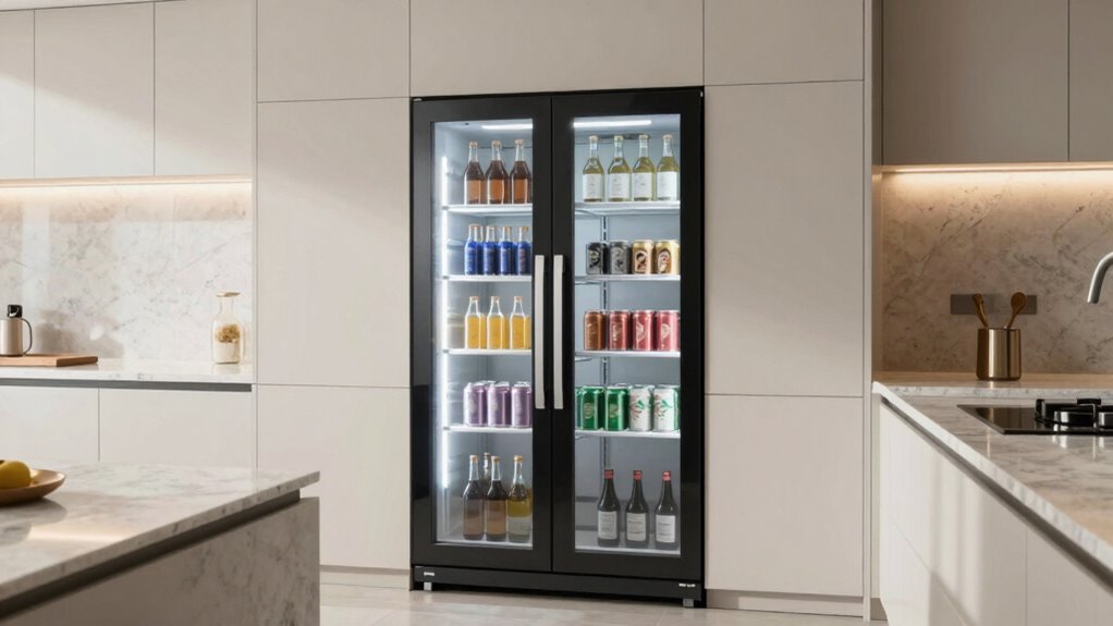 stylish efficient beverage storage