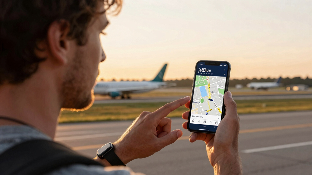 Flight Tracker Animation Shows Path of JetBlue Plane Following Alleged Drone Collision Report