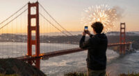 Golden Gate Bridge Fireworks