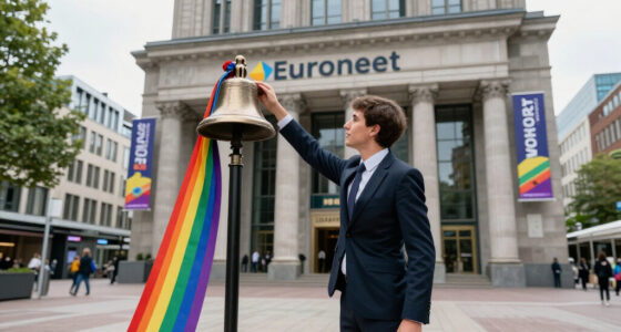 KLM En Delta Markeren Start WorldPride Amsterdam 2026 Met Openingsgong Euronext - KLM Royal Dutch Airlines